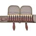 Патронташ комбинированный К-12 на 24 патрона закрытый (коричневый, элита)